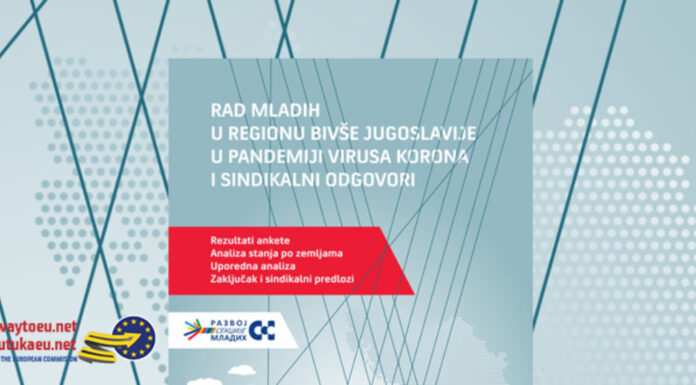 PUBLIKACIJA O PROMENAMA U RADU MLADIH U REGIONU BIVŠE JUGOSLAVIJE TOKOM PANDEMIJE