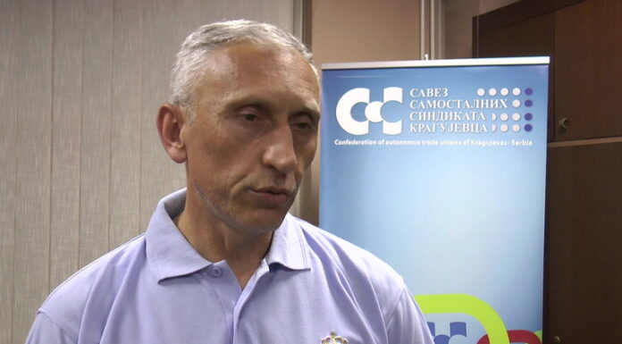 Saša Đorđević na čelu kragujevačkog sindikata