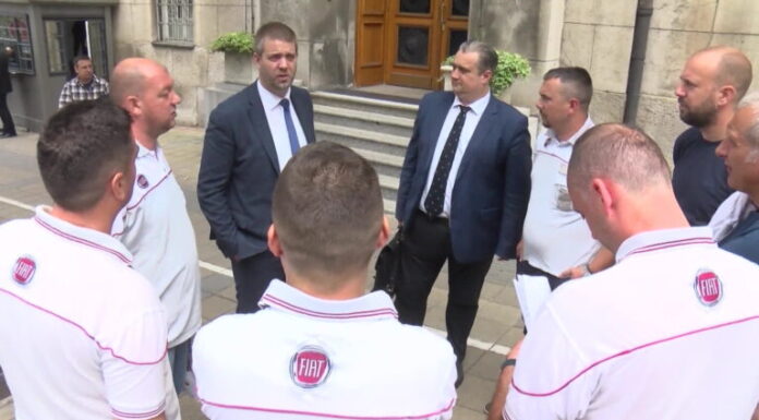 Predstavnici radnika Fijata danas u Predsedništvu