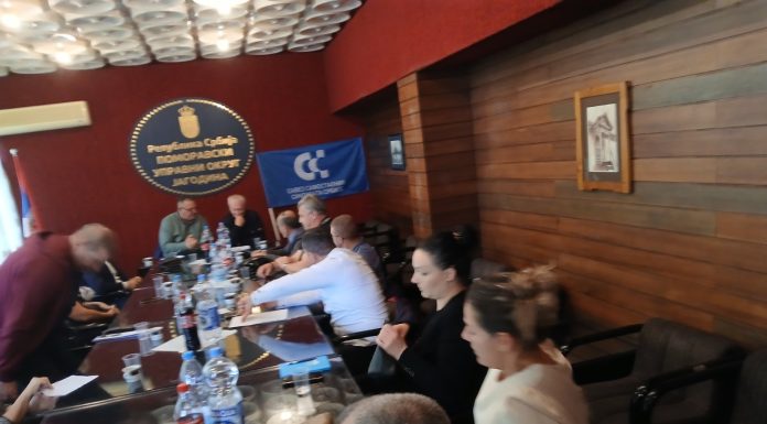 Jagodina podržala predlog da bude održana javna sednica SSSS u Beogradu