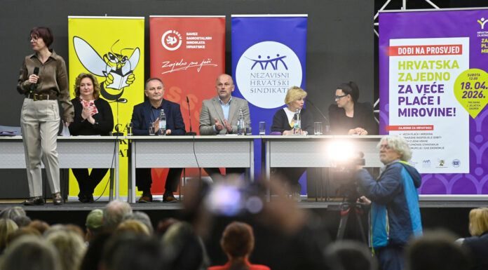 Sindikati Hrvatske u protestu