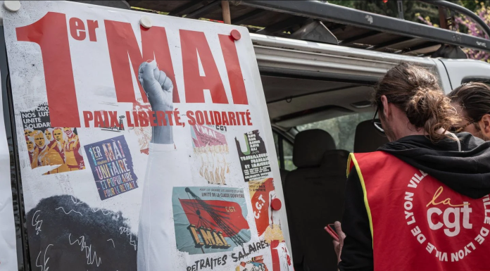 Sindikati Francuske u mobilizaciji za odbranu Prvog maja